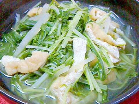 京都のおばんざい風～千切り大根と水菜のハリハリ煮